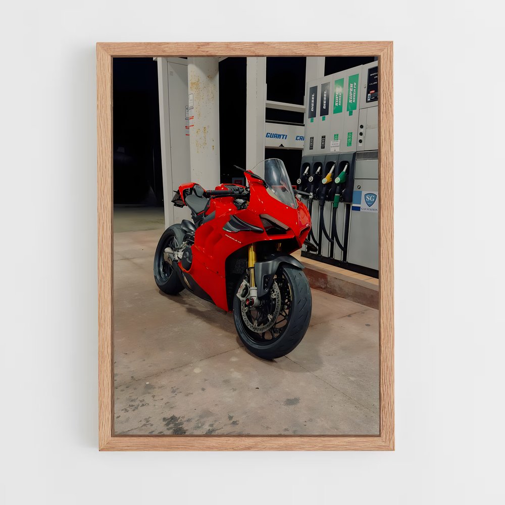Poster Essence de Vitesse – affiche Ducati (vue 4)